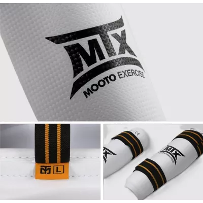 Protège-tibias MTX détail des protections extérieur et intérieur