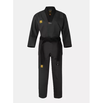 MOOTO MTX GREY SHADOW Dobok | WT Black Collar Taekwondo
