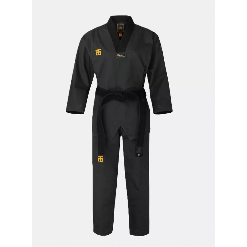 MOOTO MTX GREY SHADOW Dobok | WT Black Collar Taekwondo