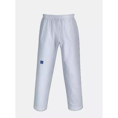 Pantalon de Dobok Taekwondo MOOTO EXTERA 3 blanc.