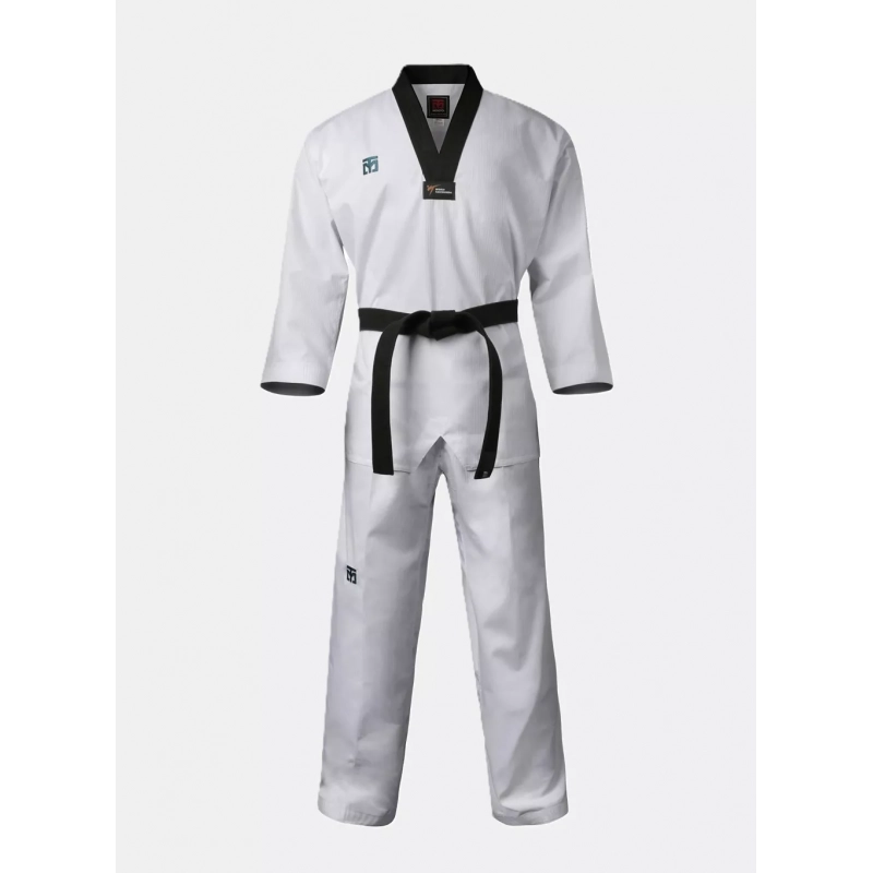 Dobok Taekwondo MOOTO SUPER CHALLENGER complet, vue de face.