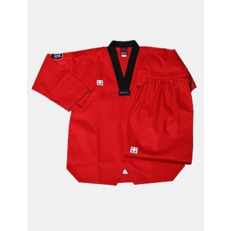 MOOTO Red CHALLENGER Taekwondo Dobok - Master & Demonstration