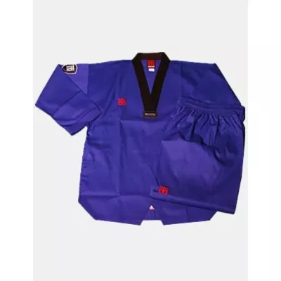 Haut du Dobok Taekwondo MOOTO BLUE CHALLENGER