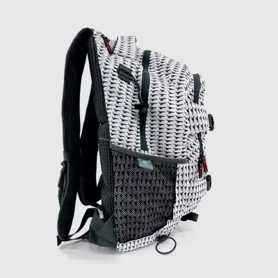 Sac Back Pack MOOTO 540 Collector Blanc vue de profil droit