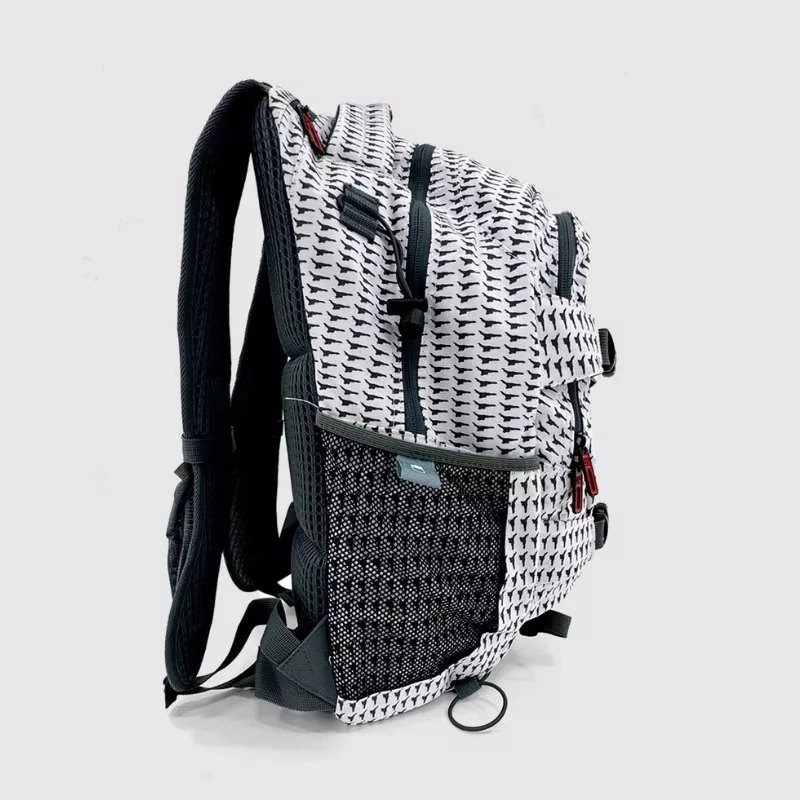 Sac Back Pack MOOTO 540 Collector Blanc vue de profil droit