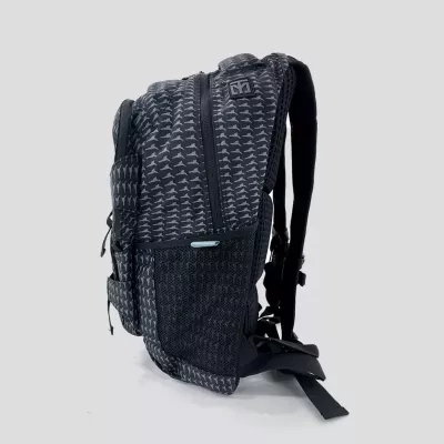 Sac Back Pack MOOTO 540 Collector Gris vue de profil gauche