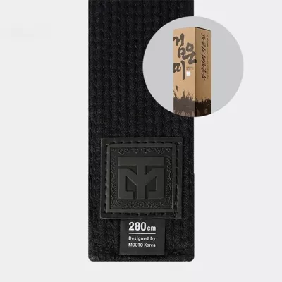 SABEOMSENSEI 5cm Taekwondo Black Belt - Masters & High Ranks