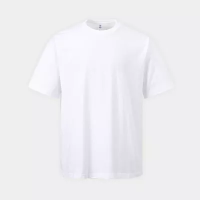 T-shirt Oversize blanc MOOTO vue de face