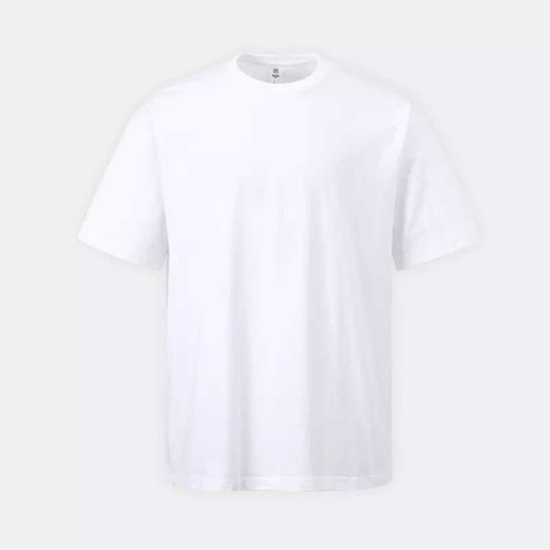 T-shirt Oversize blanc MOOTO vue de face