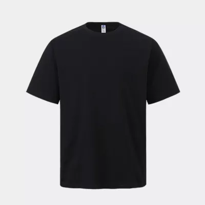 T-shirt Oversize noir MOOTO vue de profil