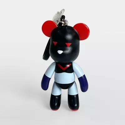 MOOTO Bearbrick Robot V Keychain - Futuristic, Durable & Taekwondo Collection