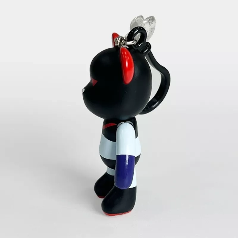 MOOTO Bearbrick Robot V Keychain - Futuristic, Durable & Taekwondo Collection