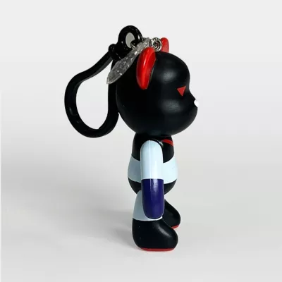 MOOTO Bearbrick Robot V Keychain - Futuristic, Durable & Taekwondo Collection