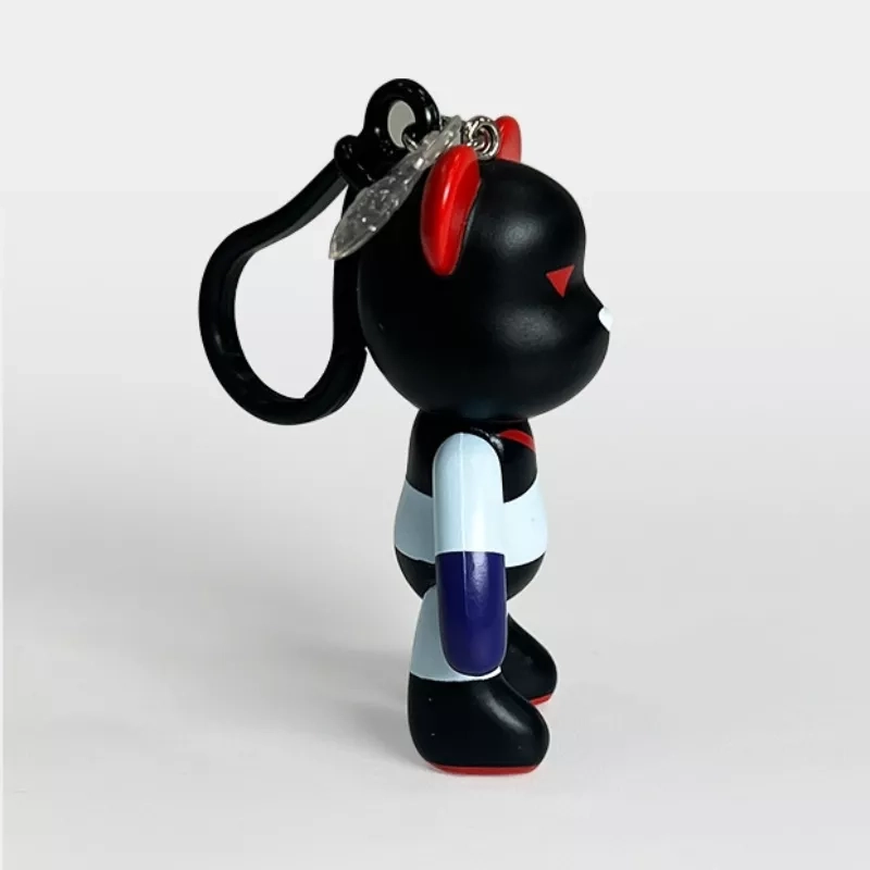 Bearbrick Porte-clé MOOTO Bear Robot V de profil