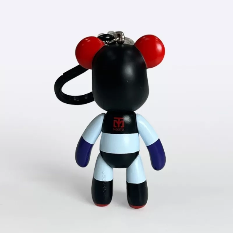 MOOTO Bearbrick Robot V Keychain - Futuristic, Durable & Taekwondo Collection