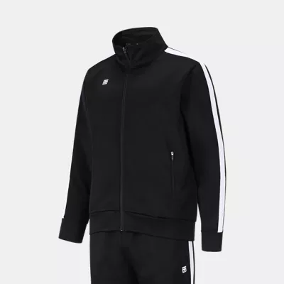 Black EVAN TRAINING Tracksuit - Lightweight, Breathable & Versatile for Sports