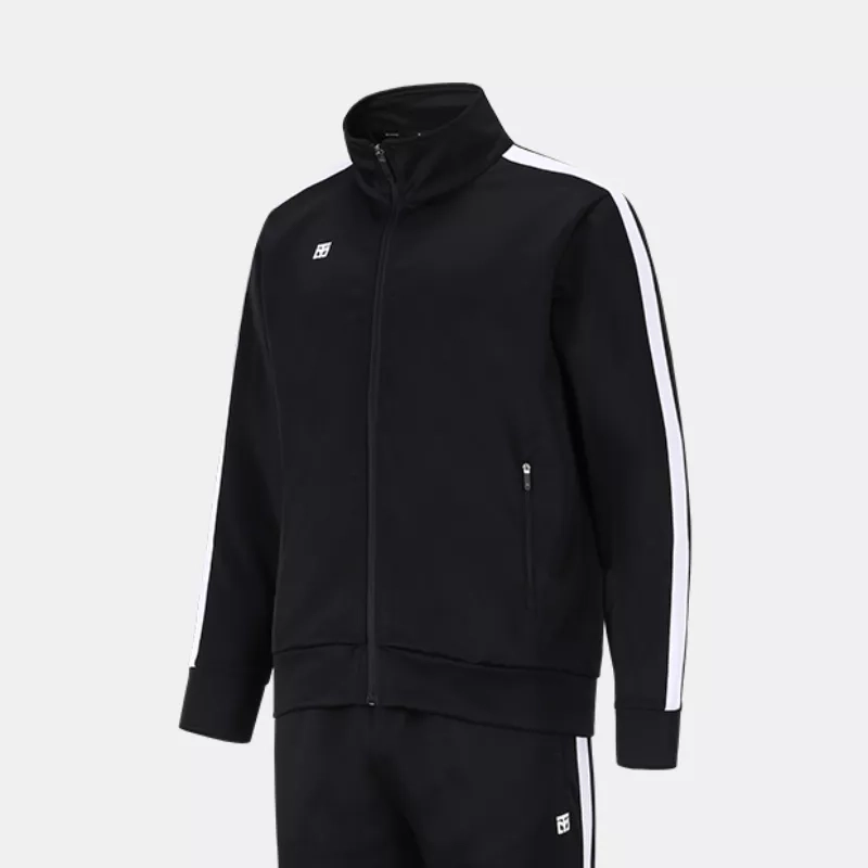 Black EVAN TRAINING Tracksuit - Lightweight, Breathable & Versatile for Sports