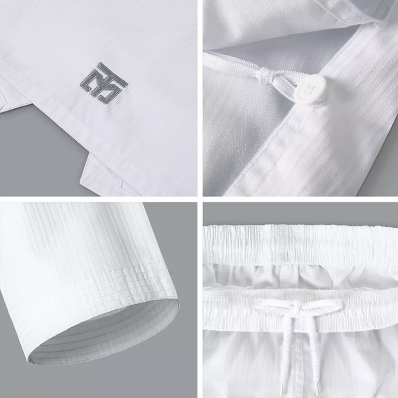 Dobok Basic Col Blanc NS WTF  MOOTO