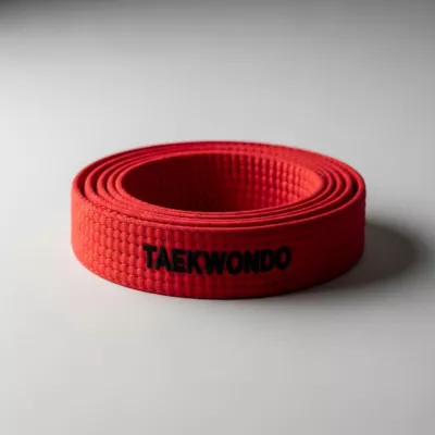 Ceinture Taekwondo MOOTO Couleur - Flocage Personnalisé MTX