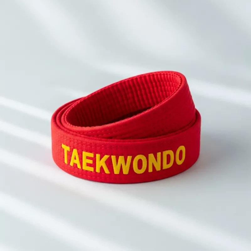 Ceinture Taekwondo MOOTO Couleur - Flocage Personnalisé MTX