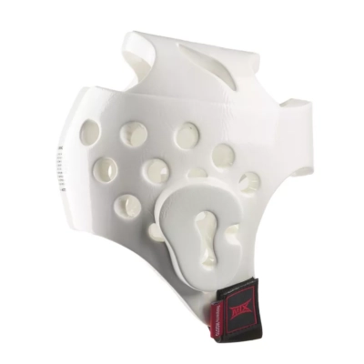 White MTX Club Taekwondo Head Guard - Lightweight Training Protection