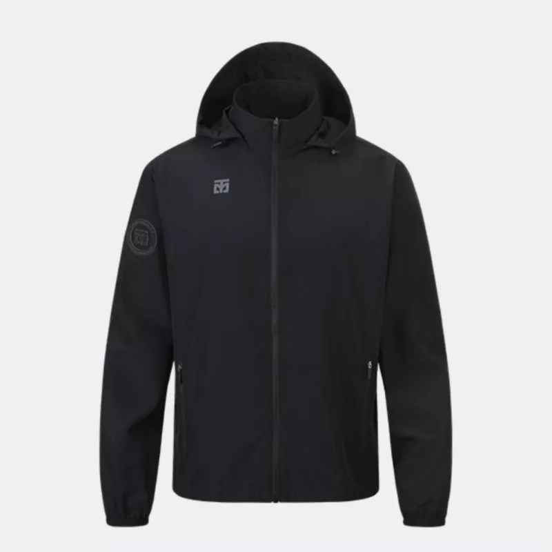 VESTE MOOTO TAEPOONG NOIRE vue de face