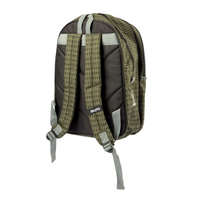 MOOTO OPS CAMO vue de dos, couleur vert