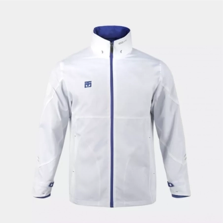 White MOOTO WING JACKET - Windproof, Lightweight & Versatile Taekwondo