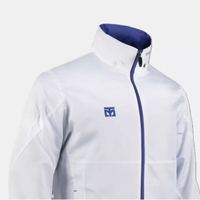 White MOOTO WING JACKET - Windproof, Lightweight & Versatile Taekwondo
