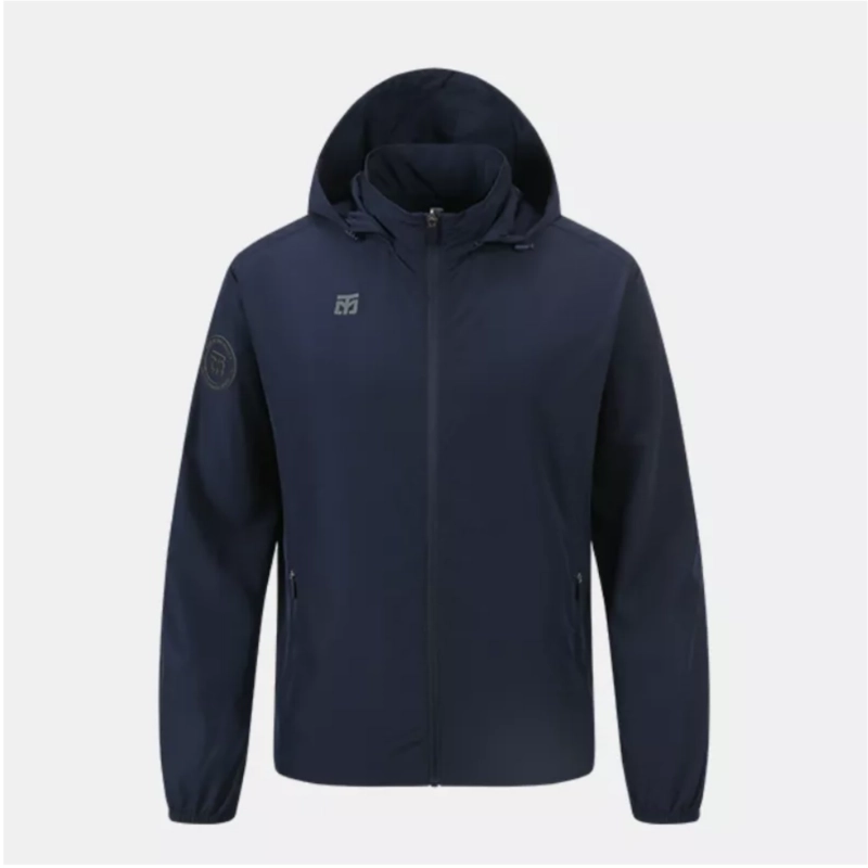 VESTE MOOTO TAEPOONG NAVY vue de face