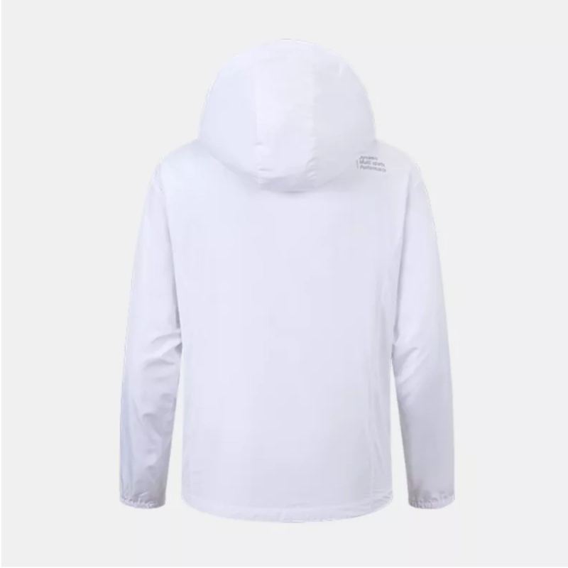White MOOTO Taepoong Jacket - Taekwondo, Stretchy, Breathable & Elegant