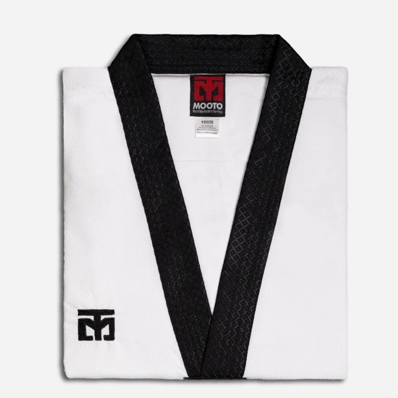 MOOTO Dobok IAM X MASTER col noir, vue de haut plier