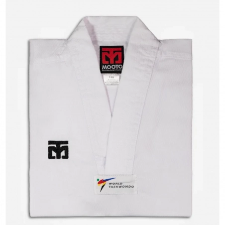 MOOTO Flykick Taekwondo Dobok - Embroidered "TAEKWONDO"