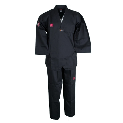 MOOTO Black CHALLENGER Taekwondo Dobok - Power & Elegance