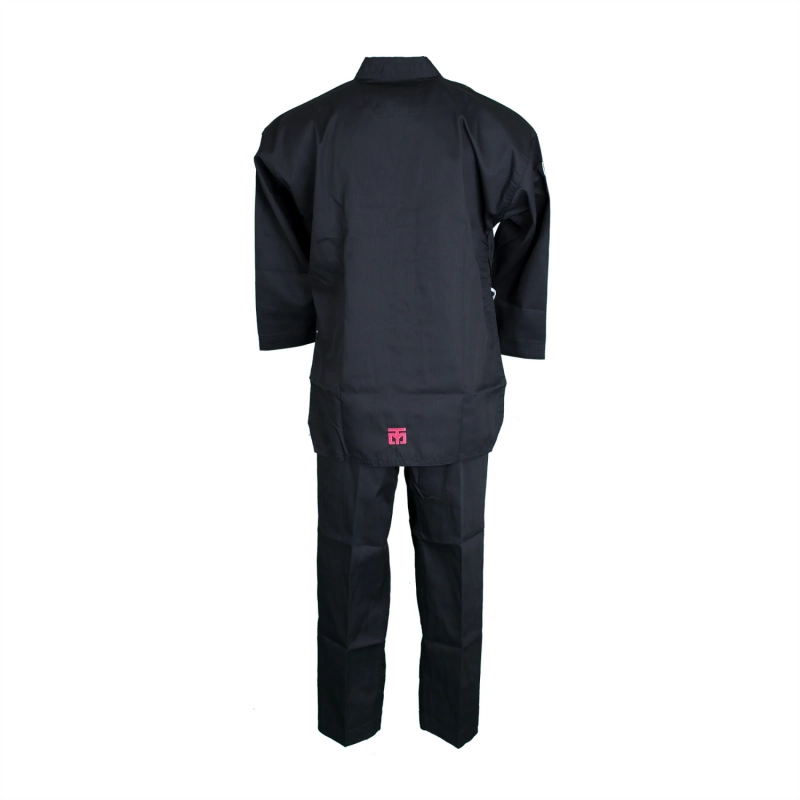 MOOTO Black CHALLENGER Taekwondo Dobok - Power & Elegance