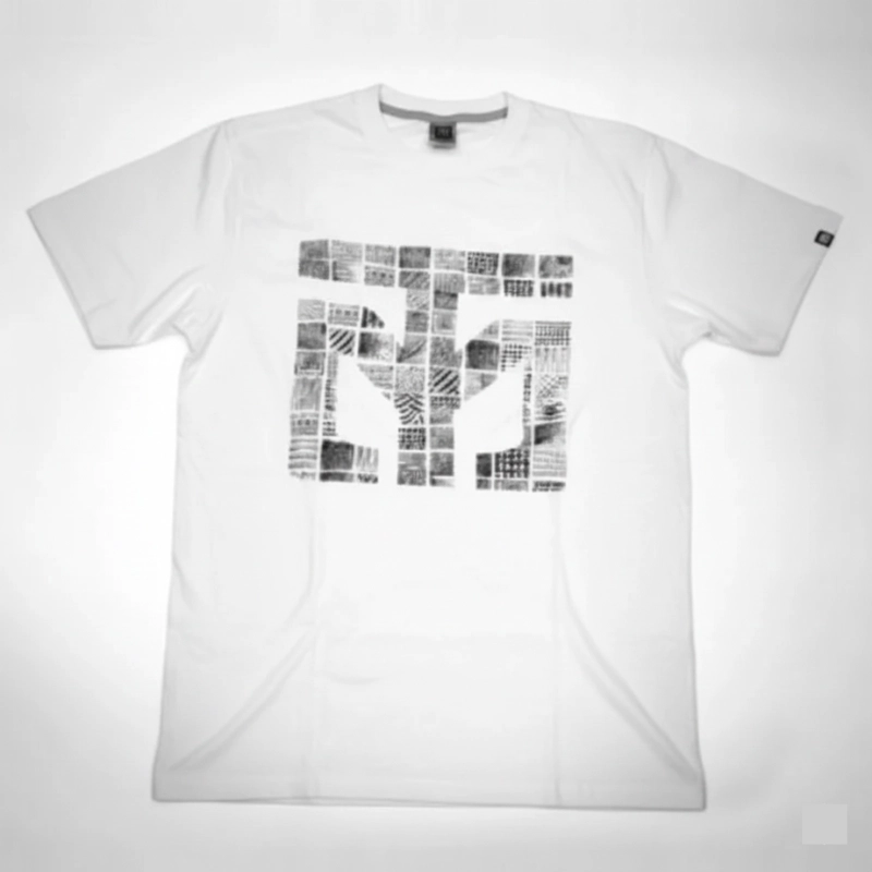 White MOOTO HON T-Shirt - 100% Soft Cotton, Optimal Comfort & Fast Absorption