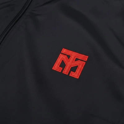 Veste MOOTO WINDBREAKER FIT JACKET Noire - Coupe-Vent, Légère & Respirante