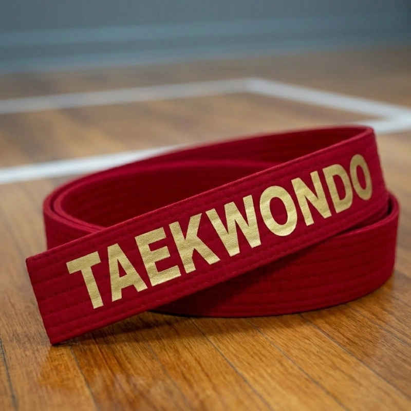 Ceinture Taekwondo MOOTO Couleur - Flocage Personnalisé MTX