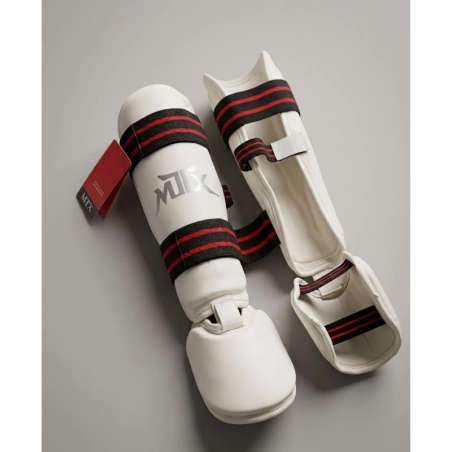 Protège-tibia & pied MTX Éco-Perf | Protection Taekwondo Durable
