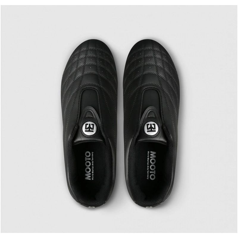 MOOTO WINGS Martial Arts Shoes Black - Grip & Optimal Comfort