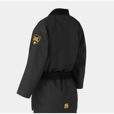 MOOTO MTX GREY SHADOW Dobok | WT Black Collar Taekwondo